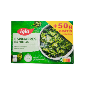 IGLO Espinafres em folhas