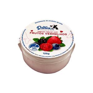 Iogurte Davaca Frutos vermelhos 125g