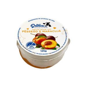Iogurte Davaca Pêssego e Maracujá 125g