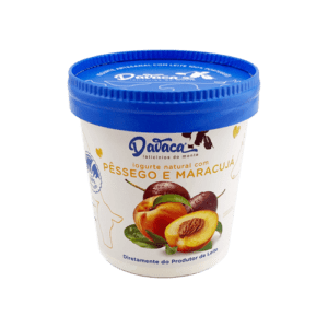 Iogurte Davaca Pêssego e Maracujá 400g