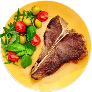 Bife de vaca grelhada