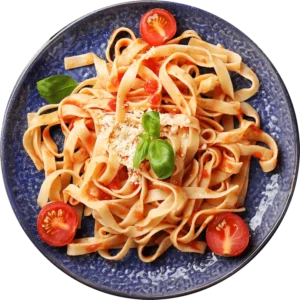 Tagliatelle com parmesão