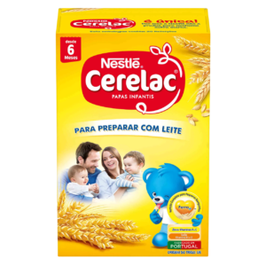 Papa Infantil para Preparar com Leite +6M