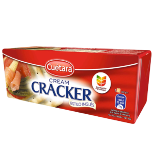Cream cracker estilo inglês