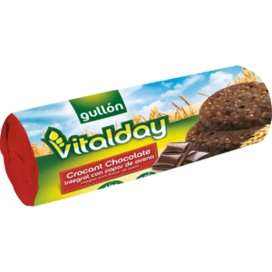 Bolachas Vitalday Cereais e Chocolate Crocantes