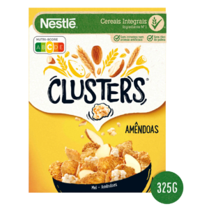 Cereais de Trigo Integral com Pedaços de Amêndoa Clusters