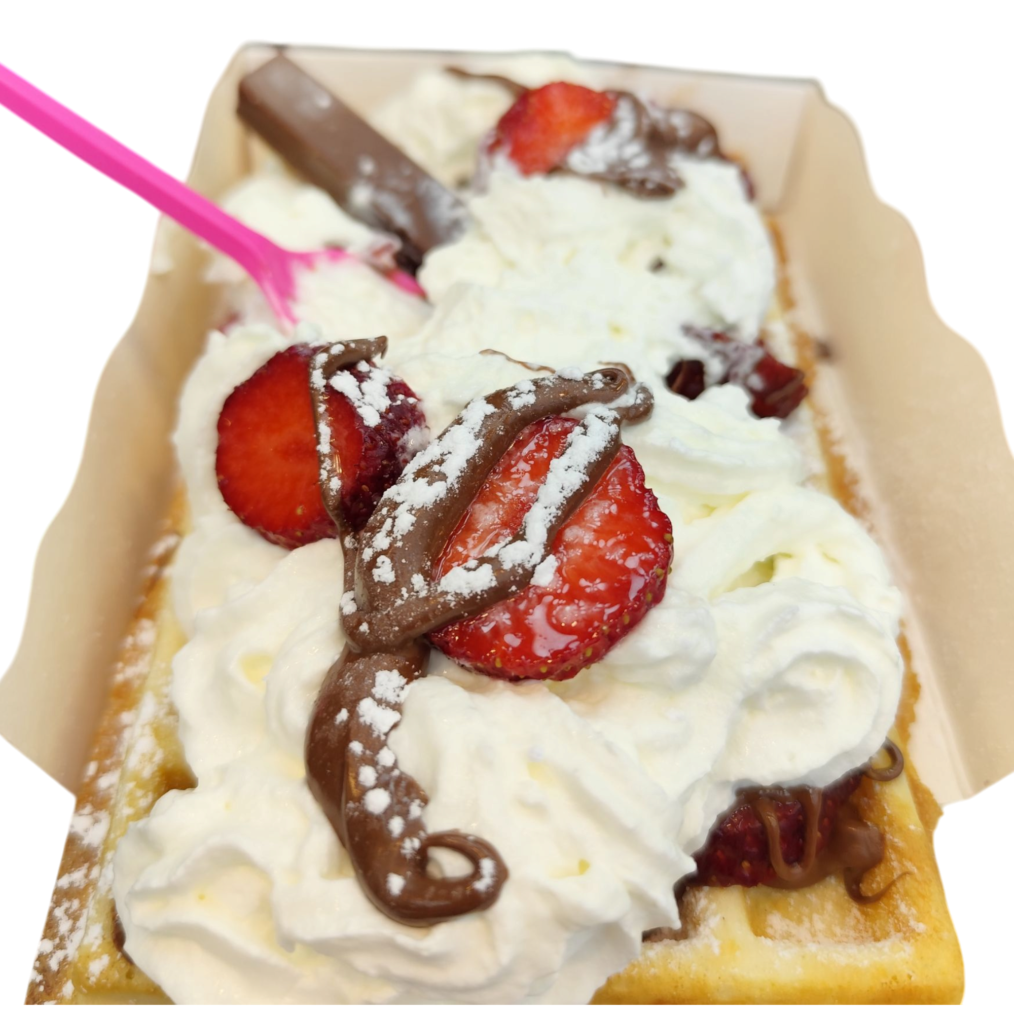 Waffle chantilly