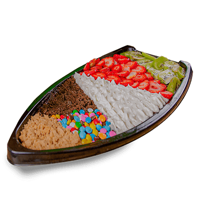 Barca de Açaí (até 5 acompanhamentos)