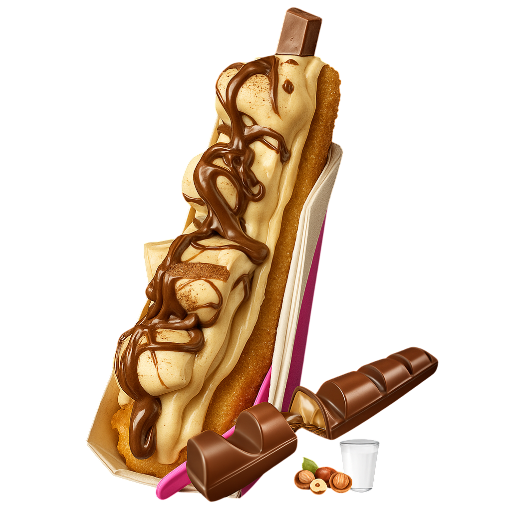 Churro especial de Kinder Bueno